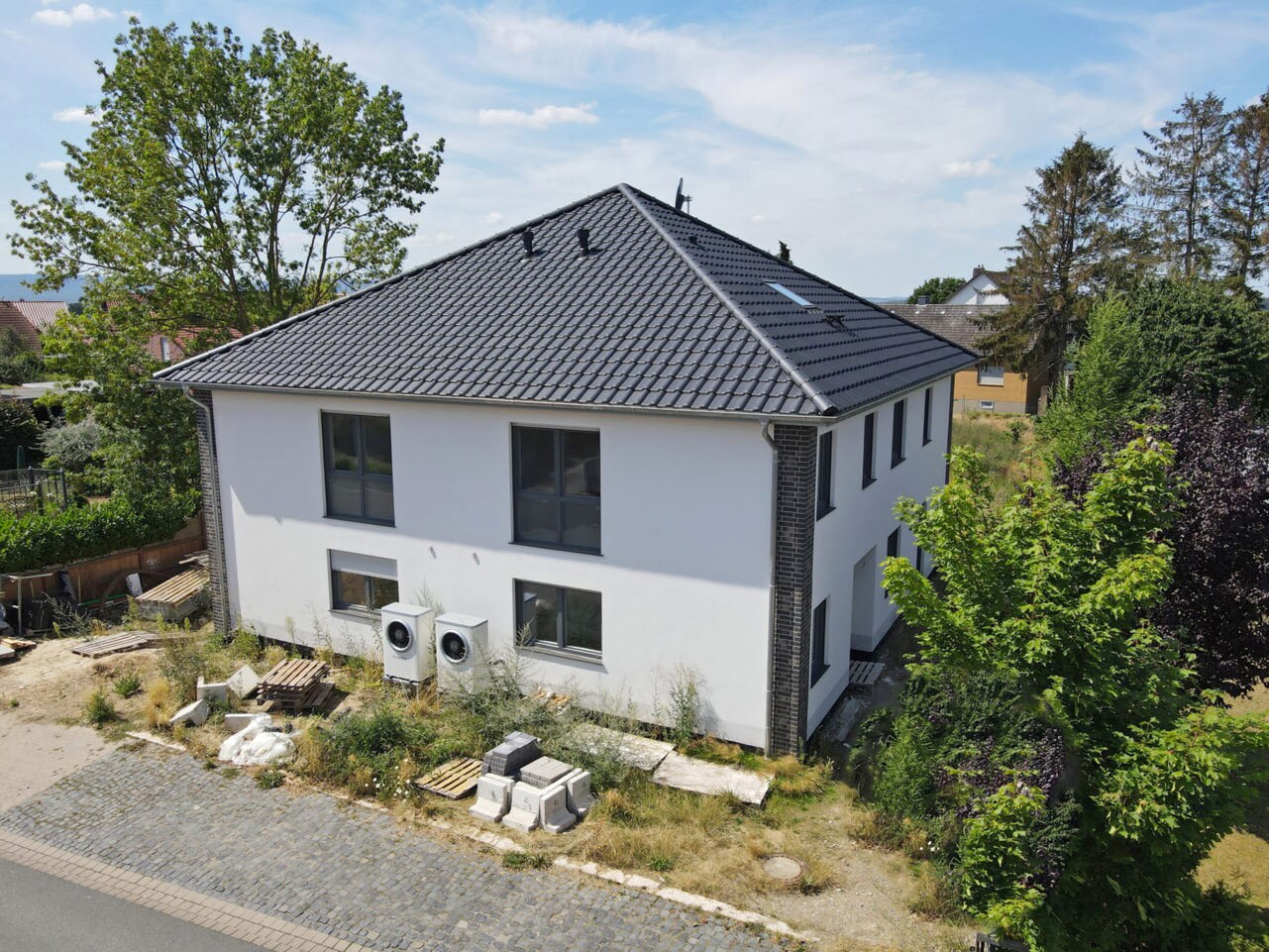 Doppelhaus des Referenzprojekts Gehrden-Northen