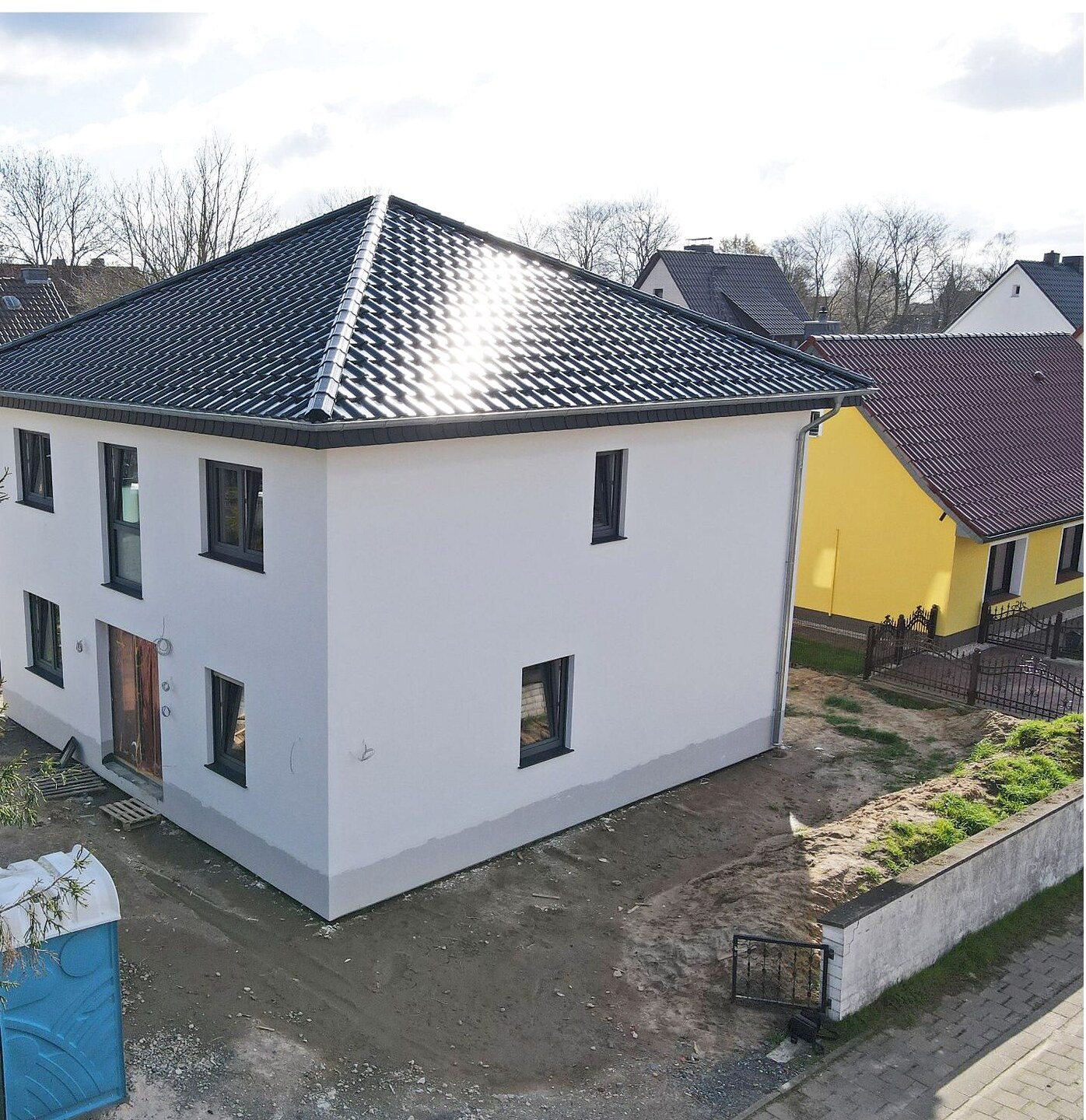 Weitere Außenansicht der Stadtvilla in Neustadt am Rübenberge