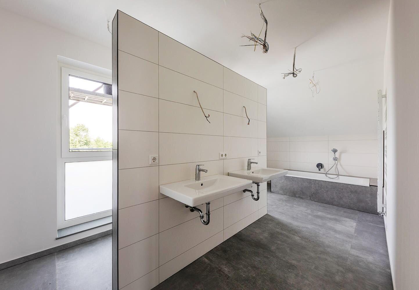 Badezimmer des Referenzprojekts Telgte I