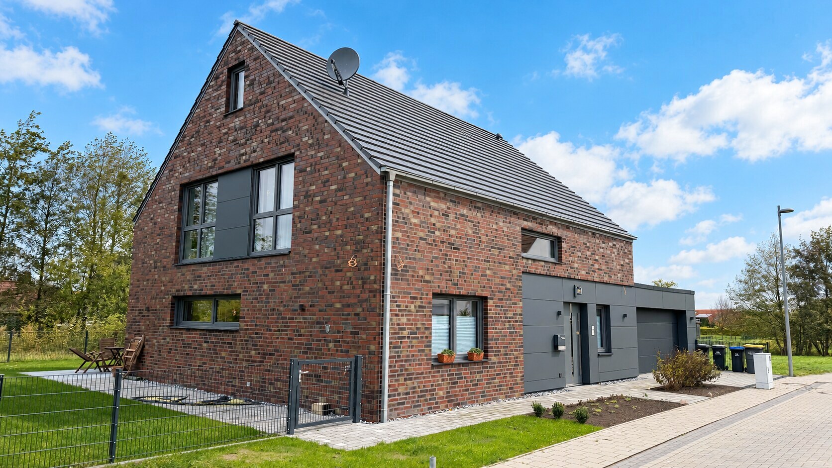 Einfamilienhaus des Referenzprojekts Telgte I